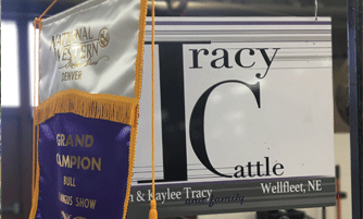 Tracy Cattle Banner